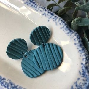 The Portugal- Handmade - Clay Earrings